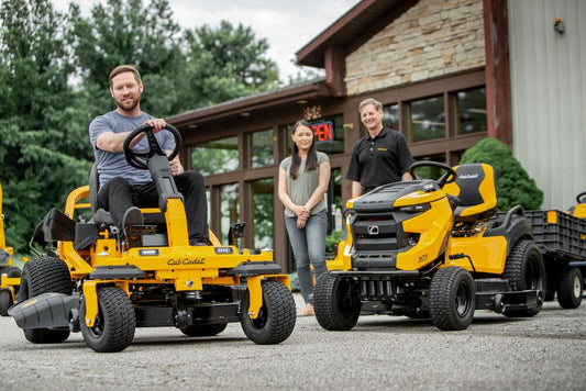 Why service your ride-on mower?