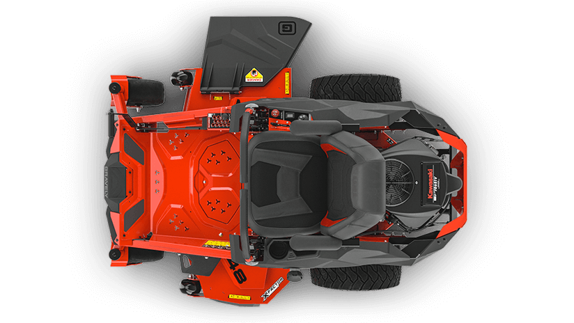 Gravely ztx48 aerial shot