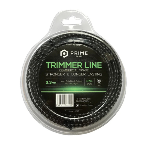 Trimmer line packaging with Prime Parts branding on a white background