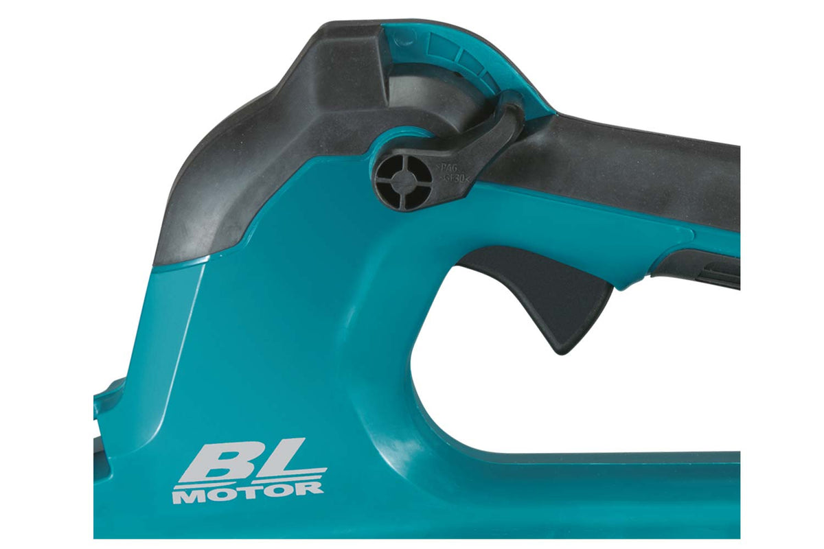 Makita DUB184 handle closeup