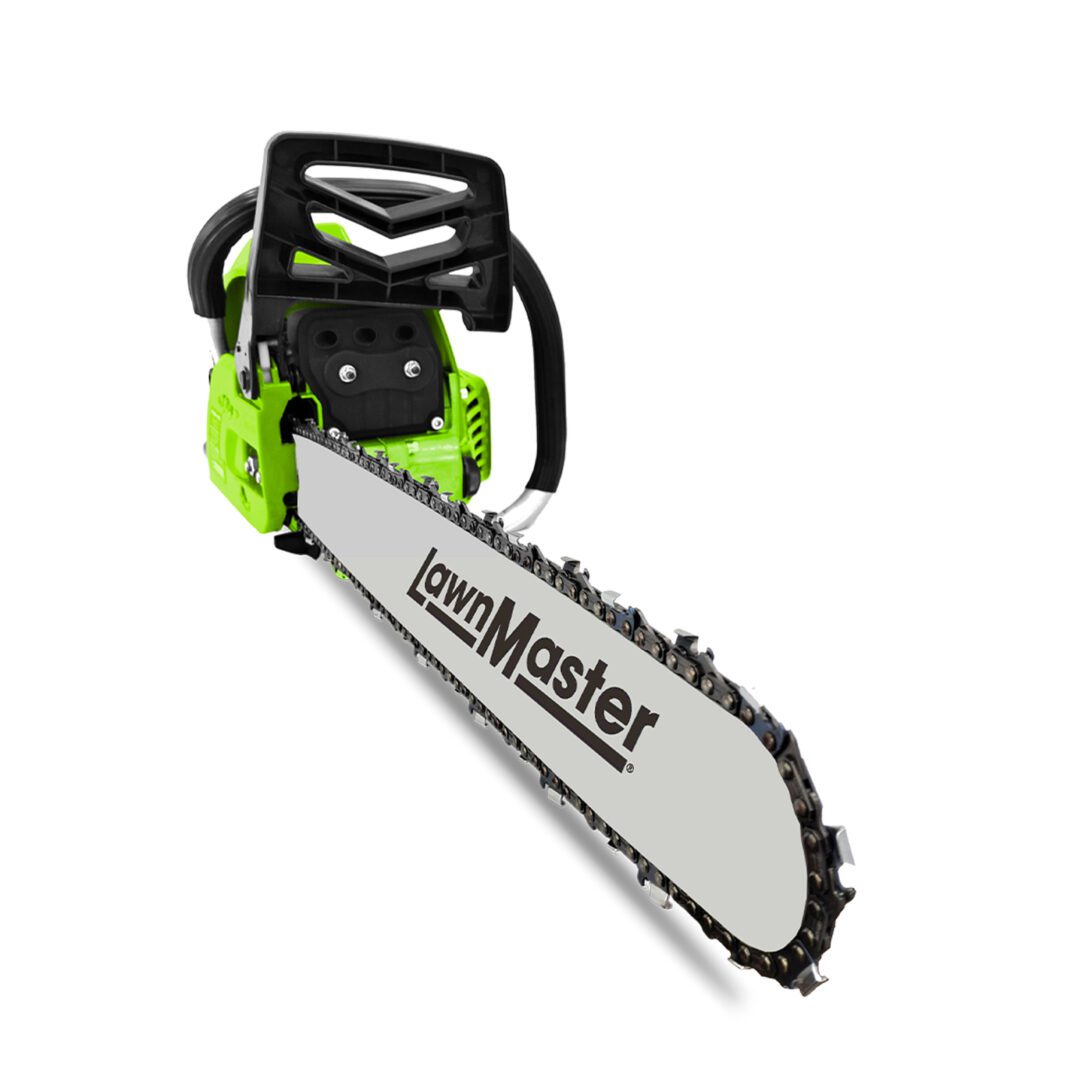Lawnmaster Chainsaw with an 18" Bar on a white background