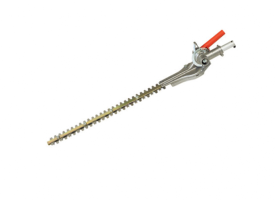 Oleo-Mac Hedge trimmer attachment on a white background