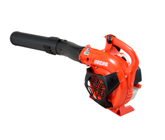 Orange and Black Echo PB-2520 leaf blower on a white background