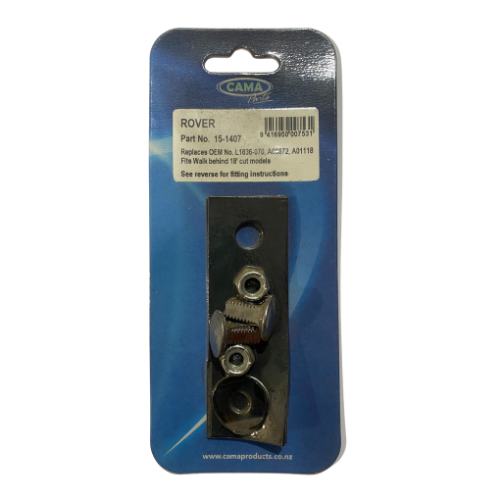 Rover flat flail blade for 18" mower in blue packet