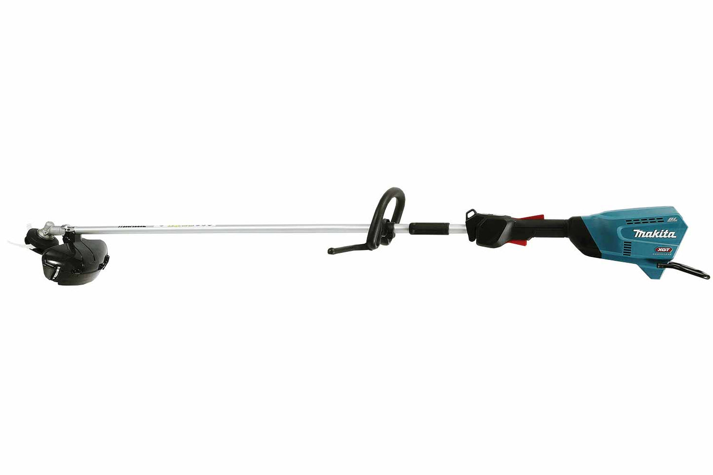 Makita UR017 string trimmer XGT 40V on a white background